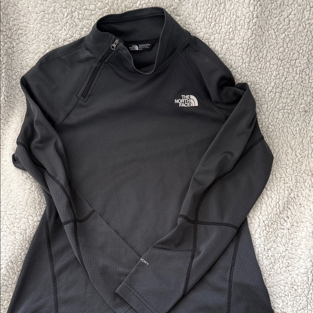 The North Face Black Women's Quarter-Zip Performance Pullover